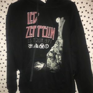 Led Zeppelin pull over hoody
